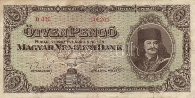 1945. 50P (10x) T:III,III/IV