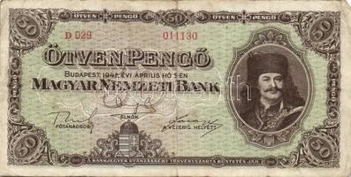 1945. 50P (10x) T:III,III/IV