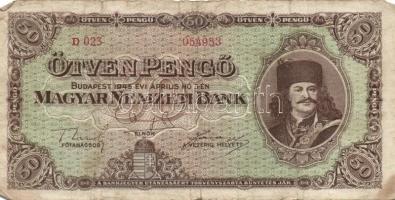 1945. 50P (10x) T:III,III/IV