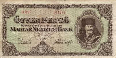 1945. 50P (10x) T:III,III/IV