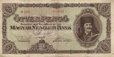 1945. 50P (10x) T:III,III/IV