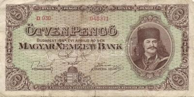 1945. 50P (10x) T:III,III/IV