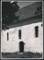 cca 1930 Gerény, római katolikus templom, hátoldalon feliratozott fotó, 17,5×23,5 cm