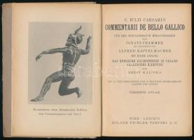 Prammer, Ignatz - Kappelmacher, Alfred: C. Iuli Caesaris Commentarii de Bello Gallico. [Julius Caesa...