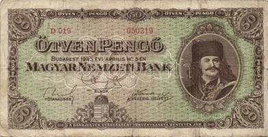 1945. 50P (10x) T:III,III/IV