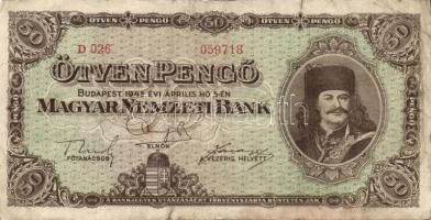 1945. 50P (10x) T:III,III/IV