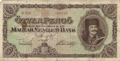 1945. 50P (10x) T:III,III/IV