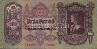 1930. 100P (22x) T:II+ többségében alig látható hajlással!