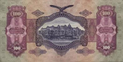 1930. 100P (22x) T:II+ többségében alig látható hajlással!