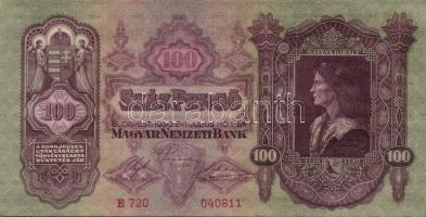 1930. 100P (22x) T:II+ többségében alig látható hajlással!