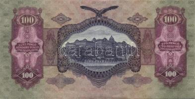 1930. 100P (22x) T:II+ többségében alig látható hajlással!