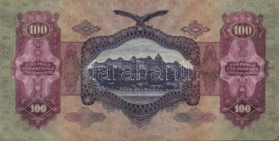 1930. 100P (22x) T:II+ többségében alig látható hajlással!