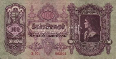 1930. 100P (22x) T:II+ többségében alig látható hajlással!