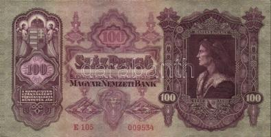 1930. 100P (22x) T:II+ többségében alig látható hajlással!