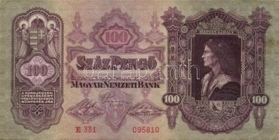 1930. 100P (22x) T:II+ többségében alig látható hajlással!