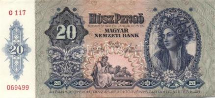 1932-1942. 10P (1x), 20P (6x), 50P (3x) összesen 10 db T:II+ mindegyik alig látható hajlással!