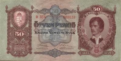 1932-1942. 10P (1x), 20P (6x), 50P (3x) összesen 10 db T:II+ mindegyik alig látható hajlással!