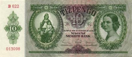 1936. 10P (15x) T:II+,II többsége alig látható hajlással!