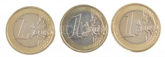 ~2002. 1E (3db) 3xklf multicolor rátéttel: Hatvan, Pécs, Budapest T:2
~2002. 1 Euro (3pcs) with 3xk...