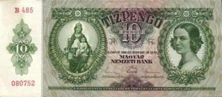 1936. 10P (15x) T:II+,II többsége alig látható hajlással!