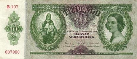 1936. 10P (15x) T:II+,II többsége alig látható hajlással!