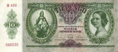 1936. 10P (15x) T:II+,II többsége alig látható hajlással!