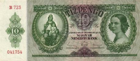 1936. 10P (15x) T:II+,II többsége alig látható hajlással!