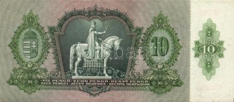1936. 10P (15x) T:II+,II többsége alig látható hajlással!