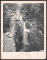 1898 Magas-Tátra, Óriási-zuhatag, Stengel&Co., 24×,30 cm / Vysoké Tatry