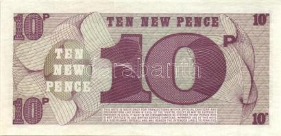 Nagy-Britannia 1950-es,´60-as, ´70-es évek, katonai bankjegyek, 6 klf db T:I