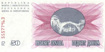 Bosznia-Hercegovina / Muszlim Köztársaság 10 klf modern bankjegy, benne "novcsani bon" T:I