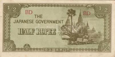 Ázsia-Óceánia/japán megszállás/II. vh. 1940-es évek 9 klf db T:I,I-