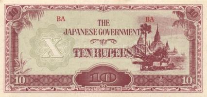 Ázsia-Óceánia/japán megszállás/II. vh. 1940-es évek 9 klf db T:I,I-