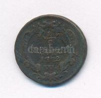 Ausztria 1772W 1/2kr Cu "II. József" T:2-,3 
Austria 1772W 1/2 Kreuzer Cu "Joseph II...