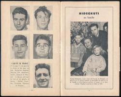 1956 Programme Officiel de la Fédération Francaise de Football, France-Hongarie, 22p