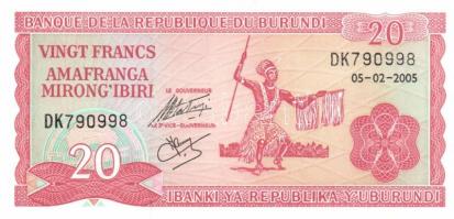 Afrika 13 db klf modern bankjegy T:I