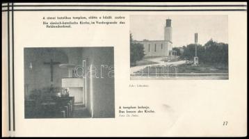 cca 1930 Balatonboglár, képekkel illusztrált utazási prospektus, 19p