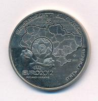 Ukrajna 2011. 5H Ni-Ag "2012 Európa-bajnokság Lengyelország - Ukrajna - Harkiv" T:1
Ukrai...