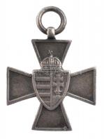 1940. "Nemzetvédelmi Kereszt / A Hazáért" kitüntetés frakklánc miniatűrje T:1-,2