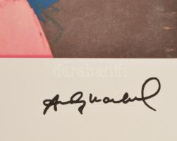 Andy Warhol (1928-1987): Marylin Monroe. Ofszet itográfia, papír. Számozott 36/100, jelzett a nyomat...