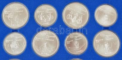 Kanada 1973-1976. 5$ Ag (14xklf) + 10$ Ag (14xklf) "1976 Montreali Olimpia" Teljes sor! Ba...