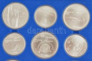 Kanada 1973-1976. 5$ Ag (14xklf) + 10$ Ag (14xklf) "1976 Montreali Olimpia" Teljes sor! Ba...