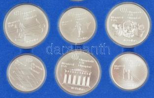 Kanada 1973-1976. 5$ Ag (14xklf) + 10$ Ag (14xklf) "1976 Montreali Olimpia" Teljes sor! Ba...