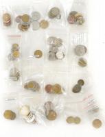 ~550g magyar és külföldi vegyes érmetétel, közte Hollandia 1892. 10c Ag "I. Vilma" T:vegyes ~550g mixed hungarian and foreign coin lot, in it Netherlands 1892. 10 Cents Ag "Wilhelmina" C:mixed