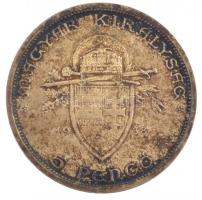 1938. 5P Ag "Szent István" fekete kopottas dísztokban T:1-,2 patina
Adamo P8.1