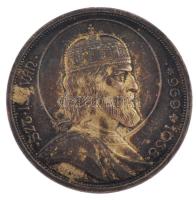 1938. 5P Ag "Szent István" T:1- patina, kis ph
Adamo P8.1