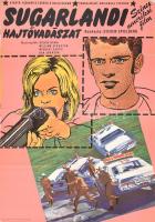 1979 Sugarlandi hajtóvadászat című amerikai film plakátja, hajtott, 84×60 cm