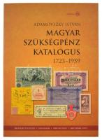 Adamovszky István: Magyar szükségpénz katalógus 1723-1959. Budapest, 2008. Újszerű állapotban, az első oldalon a szerző névre szóló dedikálásával