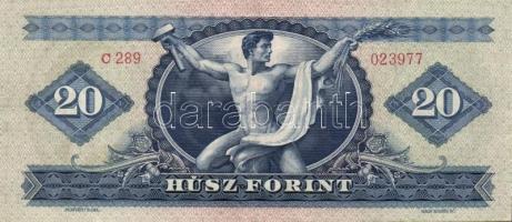 1949. 20Ft T:II+ csak egyszer hajtva