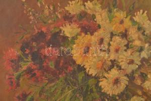 Hegedűs A. jelzéssel: Csendélet. Olaj, vászon. Javított . keretben.80x60 cm